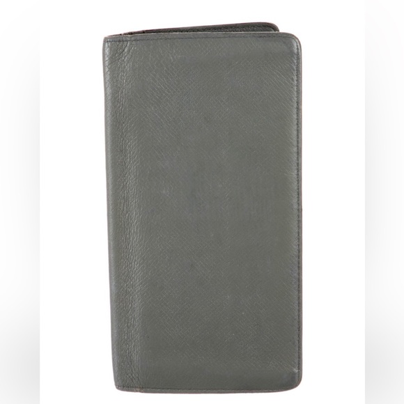 Louis Vuitton Brazza Wallet Gray Leather - Picture 15 of 16
